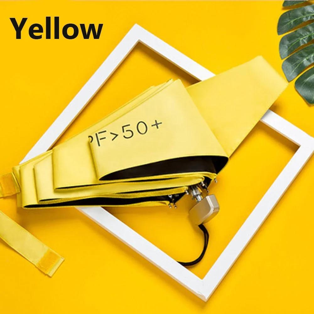 1 Pc Mini Pocket Sun Protection Umbrella Ultralight Portable Folding Anti Rain Umbrella Parasol