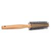Round Hair Brush Smoothing Hair Reduces Frizz Wooden Round Curling Roller Comb with Anti Static Handle for Men Women