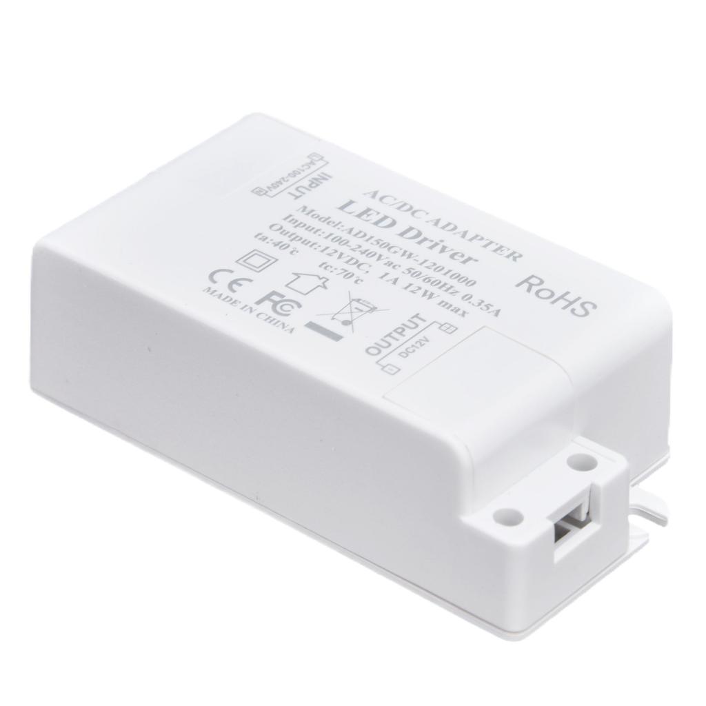 LED Drive Power Transformer LED Drive Power AC100?240V/0.35A DC12V/1A 12W for G4 MR11 MR16