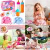 12Piece Doll Feeding Set with Bottles Pacifiers Juice Container Role Play  Accessories Safe Educational Toy forToddler