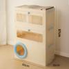 Multifunctional Cat Kennel Pet Supplies Integrated Storage Box Cat Villa Scratcher Double-layer Cat House Bed Kitten Accessories