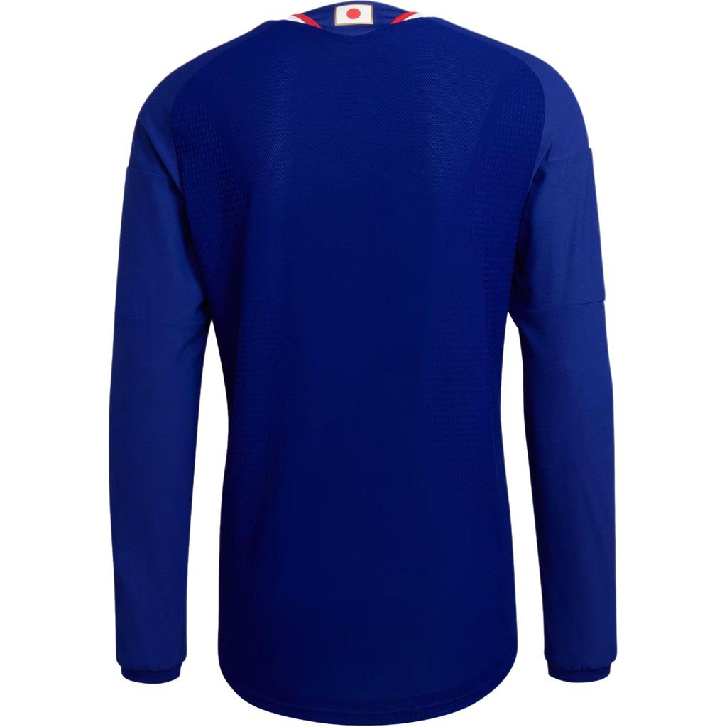 adidas FW25 JFA Japan National Football Team 2026 Home Comfortable Slim Fit Pullover Long Sleeve Jersey Unisex Jersey JZ9681