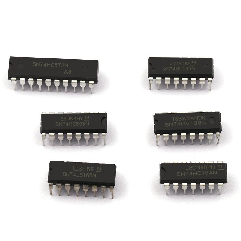 SN74HC573N 74HC Series Microcontroller IC: SN74HC00/151/245/273/407/597 Chip