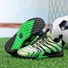 Nya barn fotbollsskor pojkar och flickor trasig nagel halkfria sneakers studenttävling andningsbara fotbollsskor