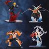 ONE PIECE Fire Fist Luffy Ace Ghost Slash Sauron Devil Wind Leg Sanji Anime Figure Peripheral Model Knickknack