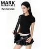 Mark Fairwhale Women's Cropped Slim Fit T-Shirt