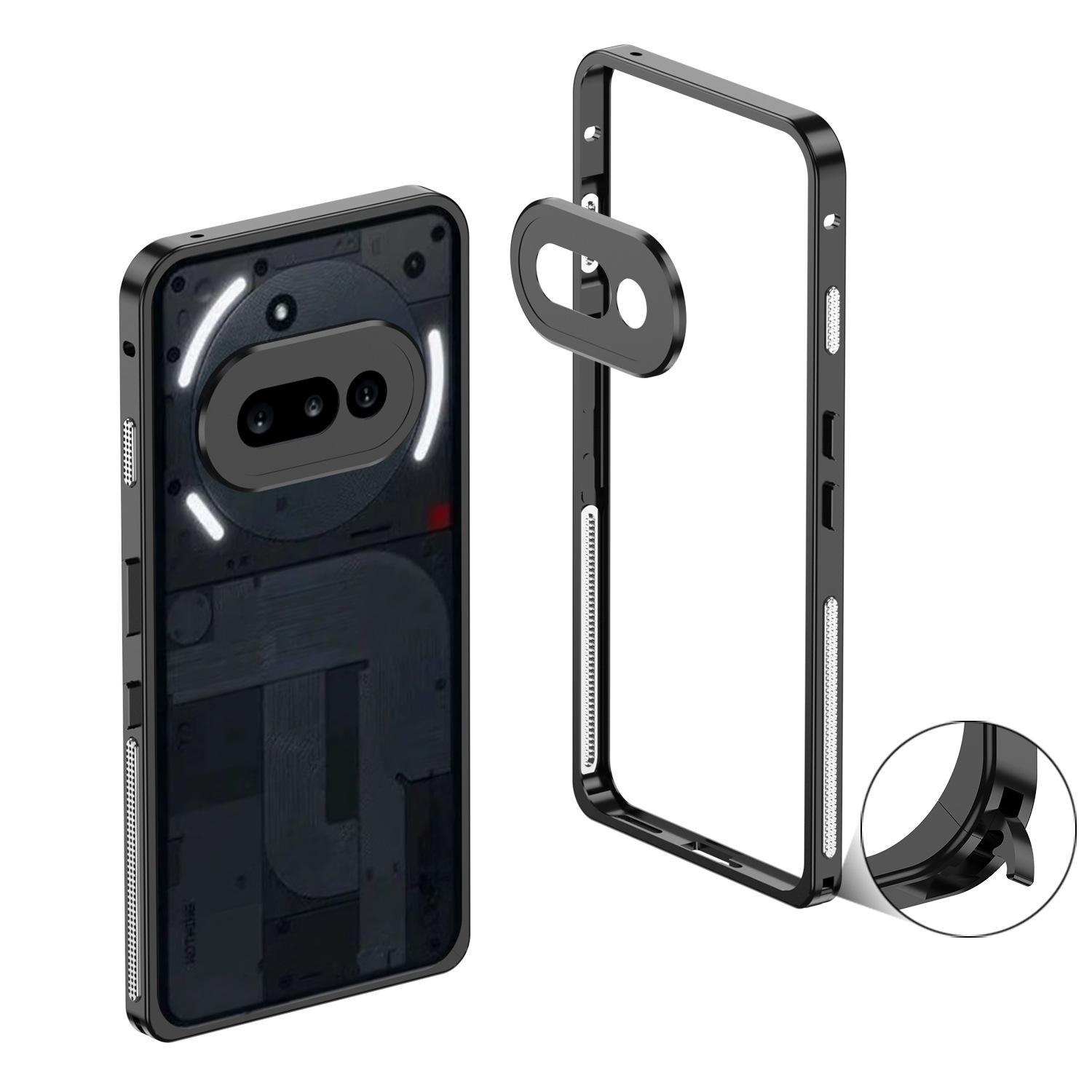 

Shockproof Heat-Dissipating Metal Case with Lens Protection for Nothing Phone 3A Nothing Phone 3A