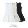 2025 Spring Women's European & American Style Double-Sided Spliced Dress