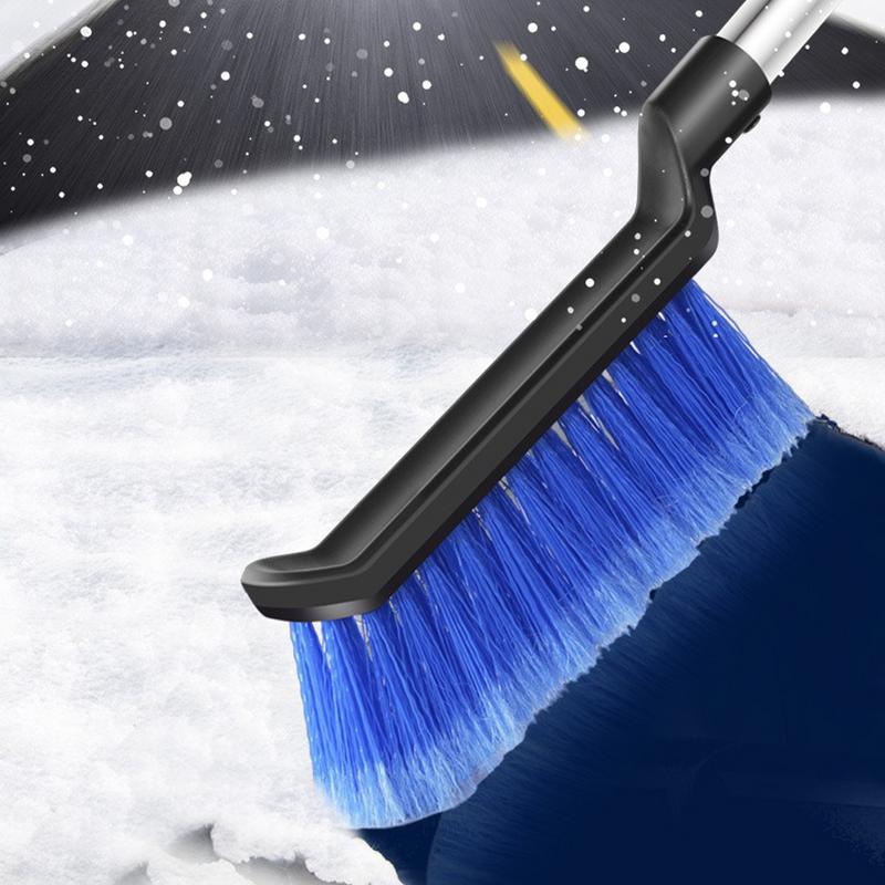 For Refer To Description Snow Shovel For Car High Strength Anti-Cracking Snow Shovels Ergonomic Handle Long-Lasting Snow Brush