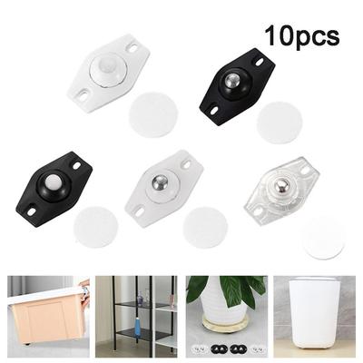10 sztuk samoprzylepne kółka samoprzylepne obrót o 360 stopni lepkie koło pasowe małe koła