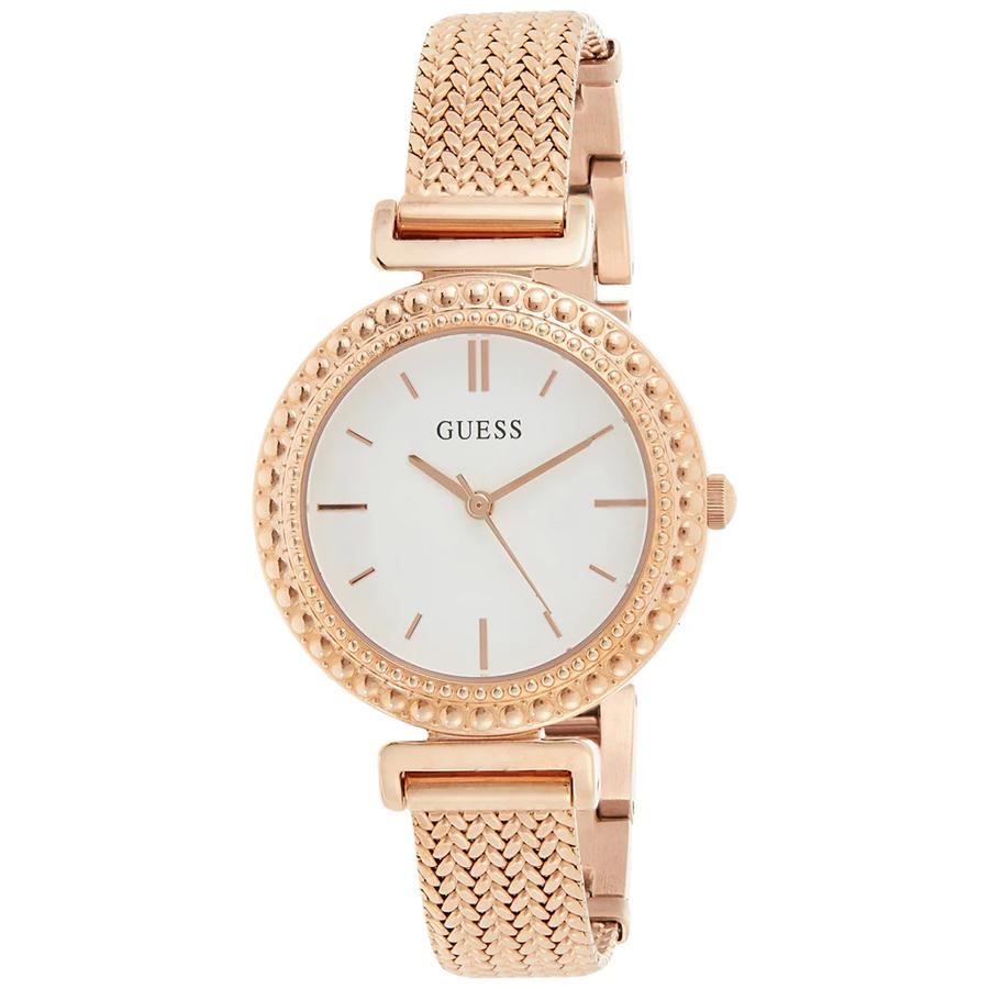 Guess Rose Gold Stainless Steel Strap Women's Quartz Watch - W1152L3