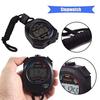 LCD Electronic Digital Stopwatch Handheld Chronograph Timer Sport Stopwatch  Running Events
