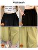 Women's Summer 2026 Quick-Drying High-Waisted Wide-Leg Pants: Slimming, Loose, Casual, Elastic Waist for Petite Sizes