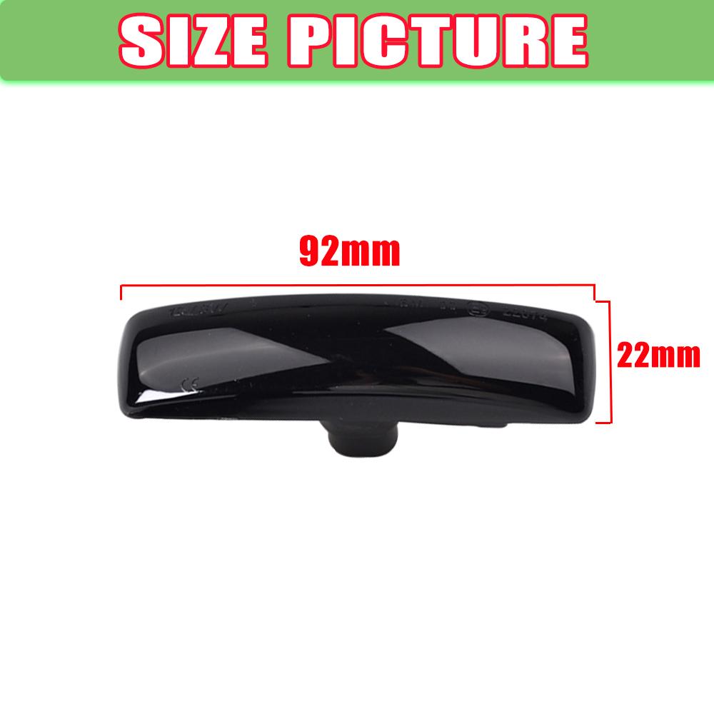 2Pcs LED Turn Signal Dynamic Side Marker Lamp Repeater Indicator Light For Land Rover Freeland 2 Discovery 3 4 Rover Sport L320Turn Signal 2