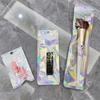 Benutzerdefiniertes Logo Regenbogenfarben Geruchsdicht Reißverschluss Hologramm Kunststoff Aluminiumfolie Verpackung Laser Reißverschluss Mylar transparent Holografische Tasche
