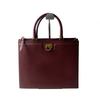 Used Salvatore FerragamoShoulder Bag Bordeaux leather Women