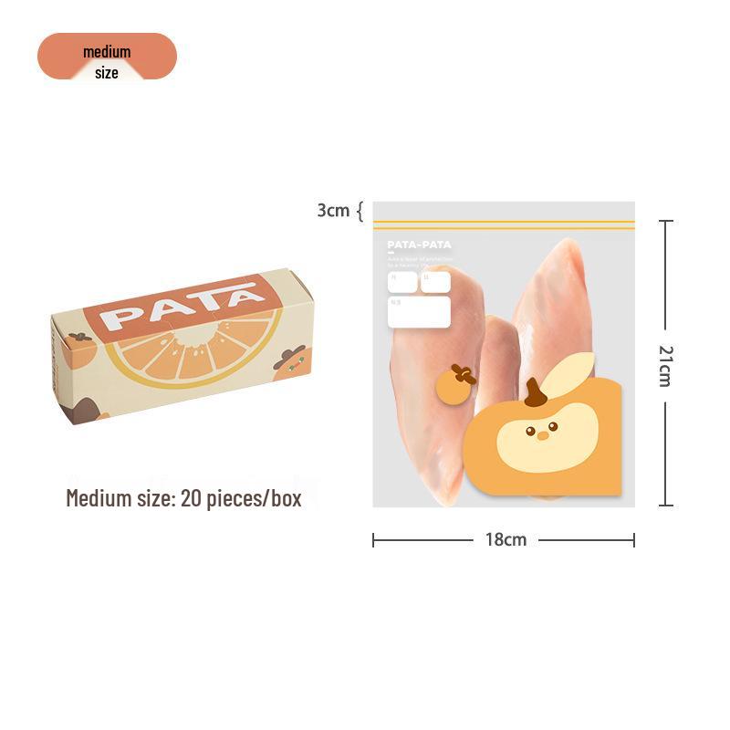 Thickened Self-Sealing Plastic Bags for Fresh-Keeping and Freezer Storage