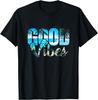 Good Vibes Beach Tropical Palm Tree T-shirt