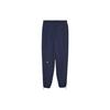 New Era Solid Color Brand Logo Print Elastic Waist Knitted Sports Pants Unisex bottoms Blue 13338705
