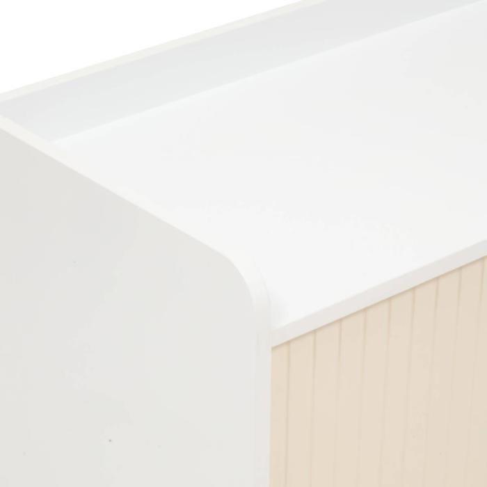 Meuble de rangement 2 portes 1 niveau "Bouli" beige Atmosphera for Kids