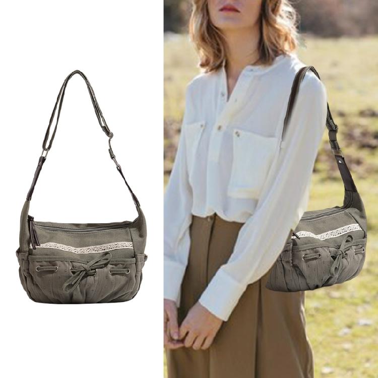 Shoulder Bag for Women Retro Canvas Clutch Purses Simple Purse Handbag with Zipper Closure Evening Crossbody Bag Purse