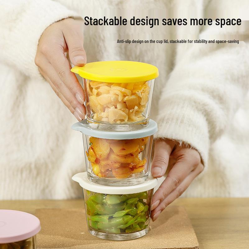 Glass Food-Grade Pickle Jar: Fresh-Keeping Kimchi & Side Dishes