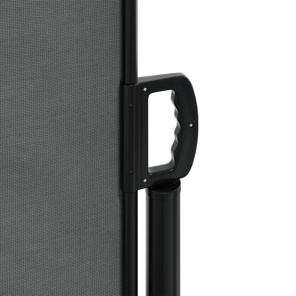 Retractable Side Awning Anthracite 140 x 1000 cm