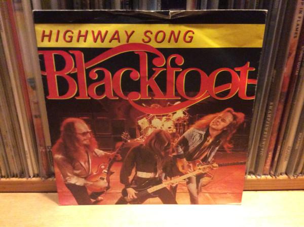 

7inch Record BLACKFOOT - Highway Song K11760 ATCO Records 1982 UK Rock Used