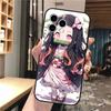 Nezuko Kamado Demon Slayer Phone Case For iphone 17 Pro Max Air 16 15 14 13 Pro Max 15 16 Pro 15Plus Shell