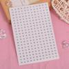 Fashion Rhinestone Stickers Mixed Disposable Tattoo Stickers 3D Face Jewelry Stickers  Party