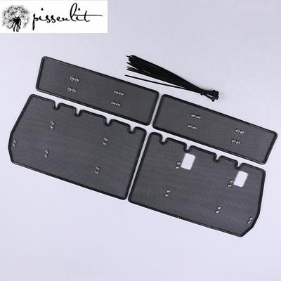 Stainless Steel Grille Insect Screening Mesh for Toyota Land Cruiser Prado 150 2018 2019 Front Grille Net Cover Accessories