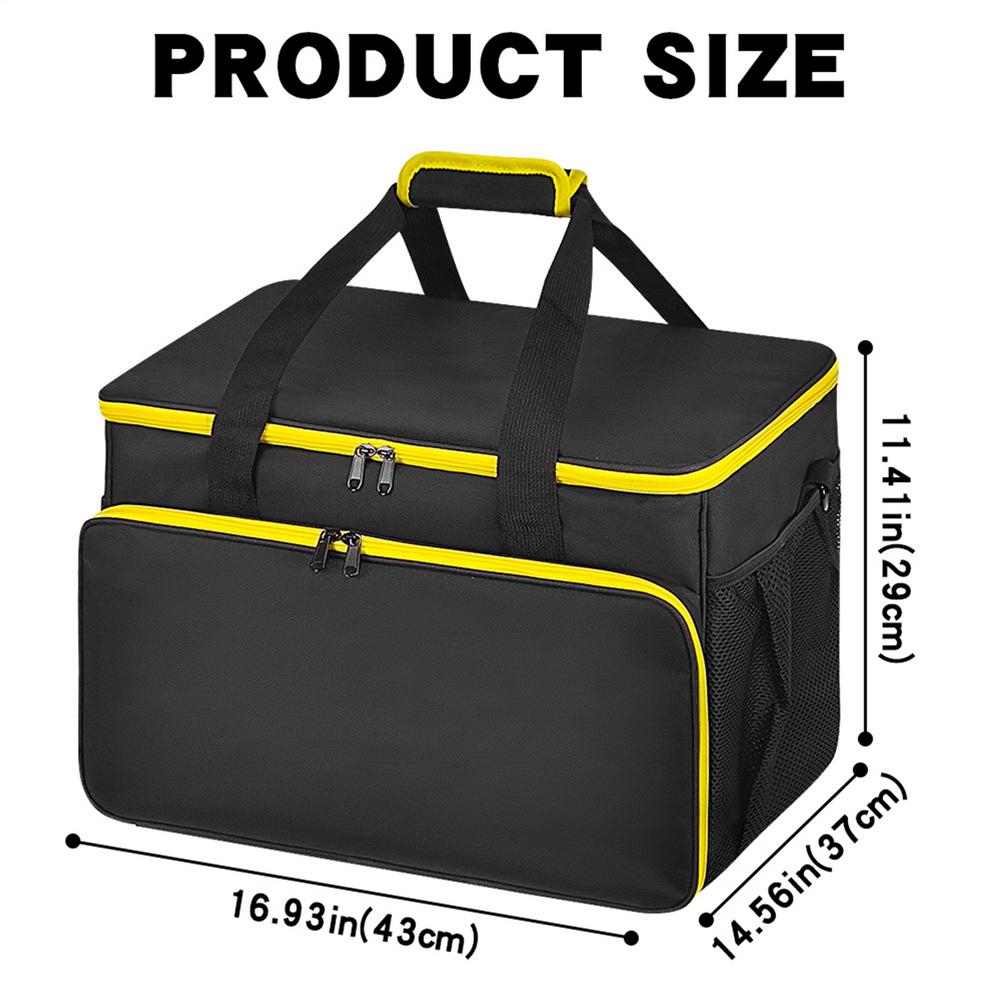 Steam Cleaner Storage Machine Compartments Storage Steam Cleaner Carrying Bag for Home Commercial Kitchen Bathroom Patio чёрный