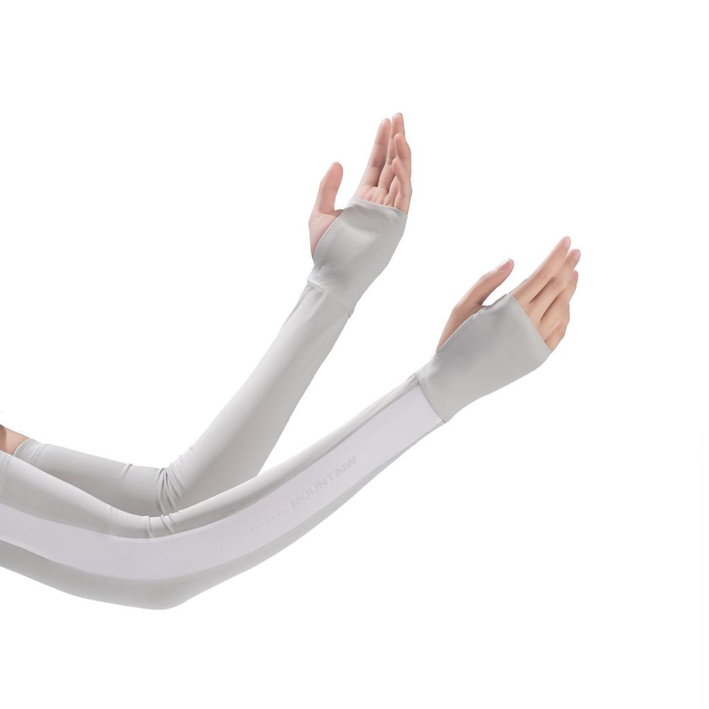 Ice Silk Sun Protection Arm Sleeves for Women - UV-Resistant, Breathable, and Cooling for Outdoor Cycling
