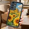Phone Case: 2D Flat Design Suitable for Samsung Galaxy A34 A35 M05 M06 S20 S22 S21 FE Plus 5G Protective Case, Sunflower Field, Perfect Christmas and 