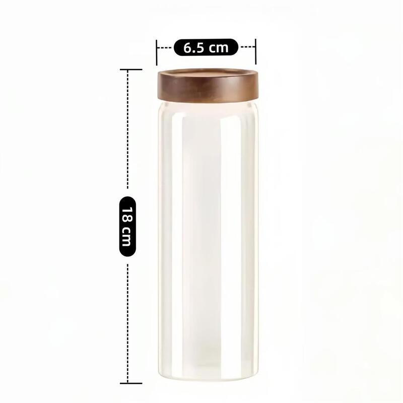 ZISIZ High Borosilicate Glass Storage Jars