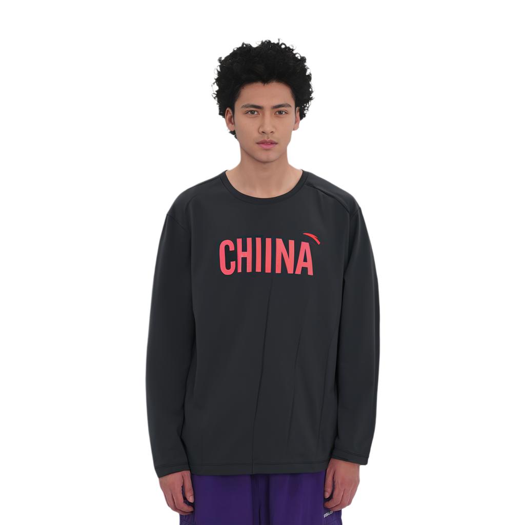 Anta All Weather Sweatshirts Men's Black V Neck Moderate Regular 152210411-2