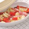 RAO3Z Quickly Make a Runny Omelet or Omelet Rice In the Microwave! Arita Ware Rolled Omelette, Light Pink
