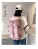 Large Capacity Travel Sports Backpack with Wet/Dry Separation and Shoe Compartment