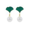 Retro Light Luxury Korean-Style Pearl Tassel Earrings for Women