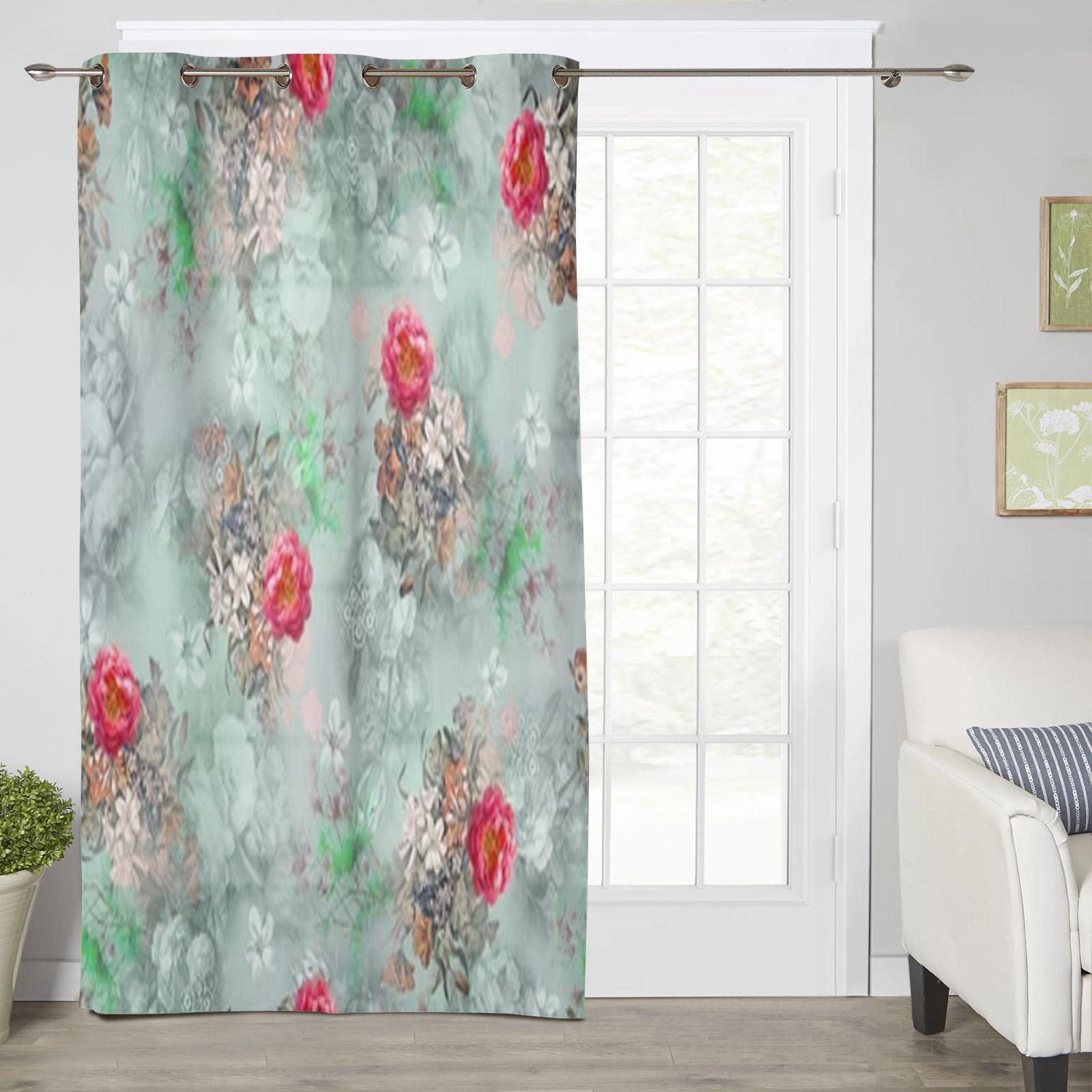 

Кофейная чашка слово коричневая фасоль спальня кухня оконные шторы для гостиной декоративные элементы 135W x 60H(cm)