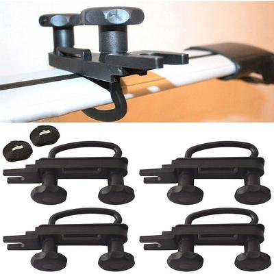 Universal Stainless Steel Roof Box U-bolts Clamps Mounting Accessories U Buckle Fastener for Luggage Racks Up To 40MM Thick