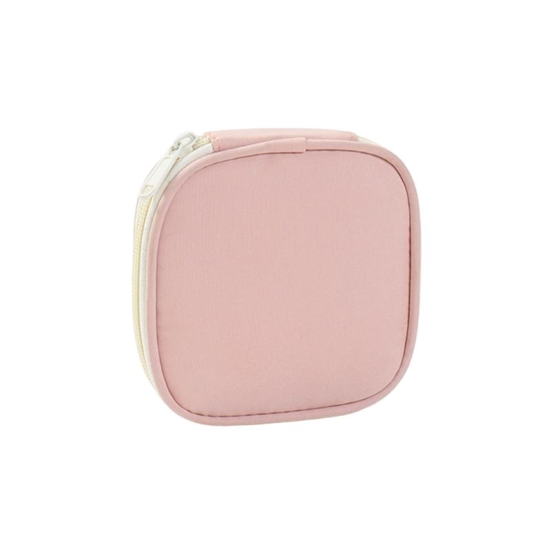 

Portable Jewelry Travel Organizers Case Storage Solution for Women to Carry Accessories Safely Preventing for Trip S розовый