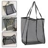 Transparent Mesh Storage Bag, Shoulder Bag, Fashionable, Lightweight, Large Capacity, Versatile Shopping Bag, Beach Bag Organize
