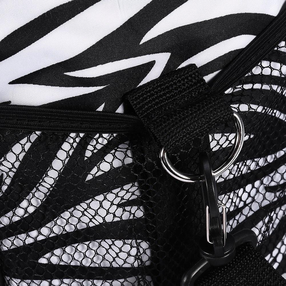 Handtasche mit Zebrastreifen Friseurwerkzeugtasche Tragbare Schere Kammhaltertasche Frisierkoffer