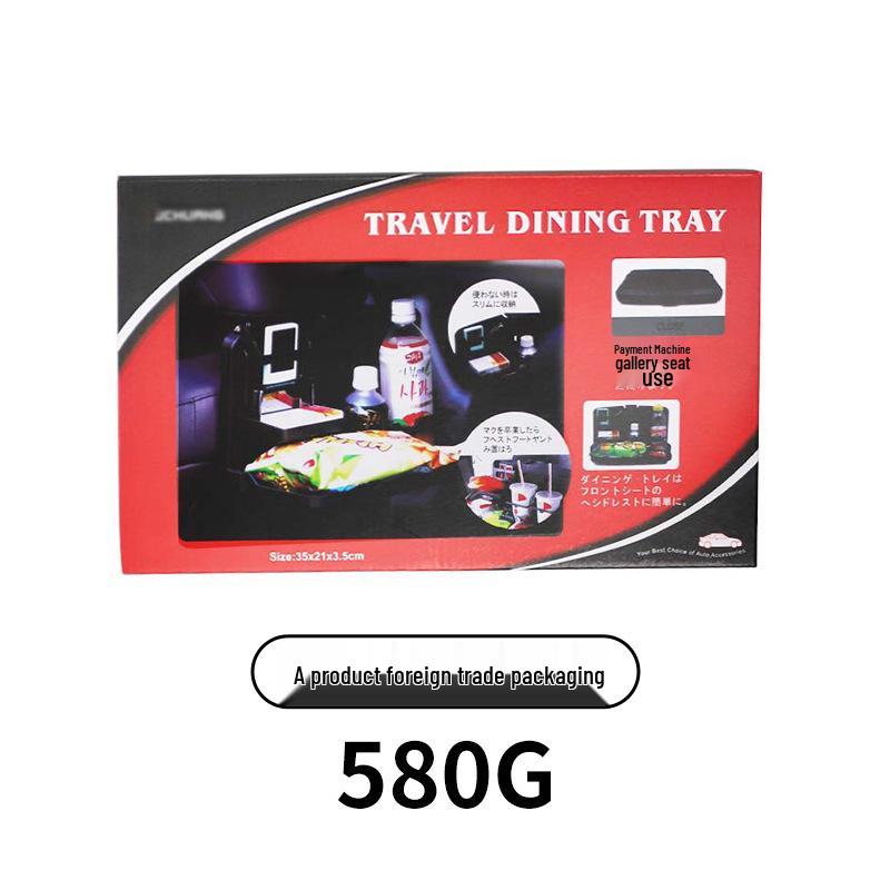 Multifunctional Car Steering Wheel Tray: Dining, Notebook, Cup Holder Table