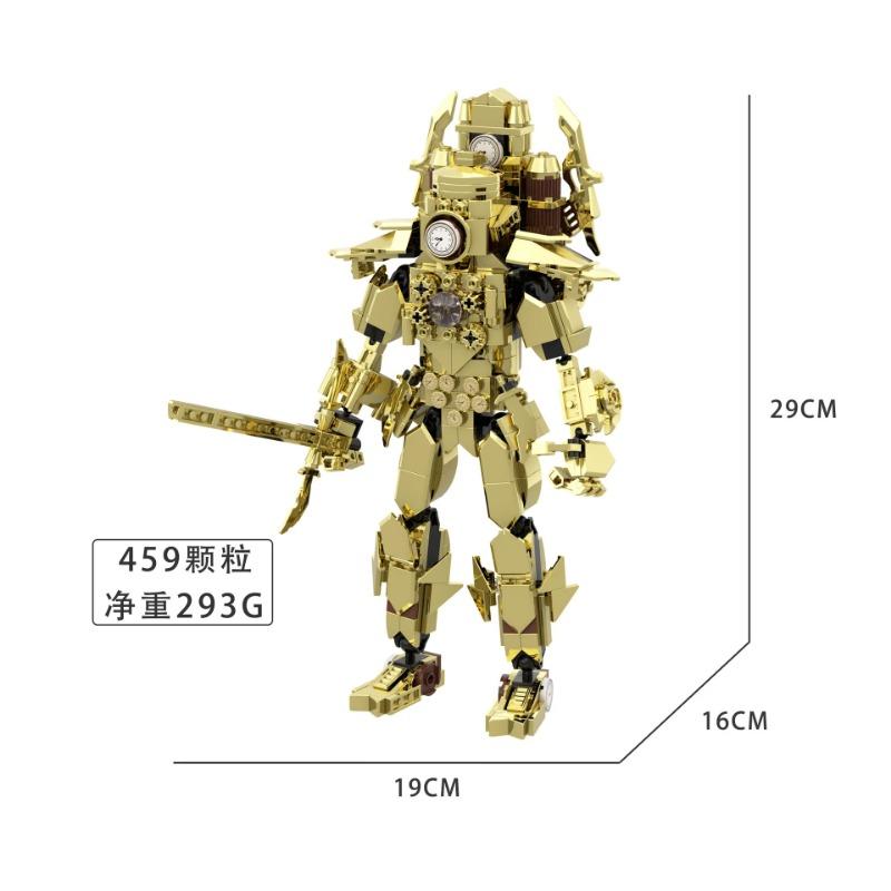 

Upgrade Titan Tv Man Skibidi Toilet Building Blocks Clock Drill Man Speakerman Cameraman Drillman Speakerman G Man Astro Toy