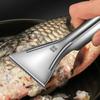 Sharp Stainless Steel Fish Scaler Descaler Knives Scales Cleaning Descaling Scraper for Bream Salmon Fishes Seafood Market