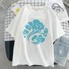 Mo Dao Zu Shi Print T-shirt Female Harajuku Aesthetic White Tops Casual Loose Tops 2022 New Summer Fashion Y2k Lady Tee