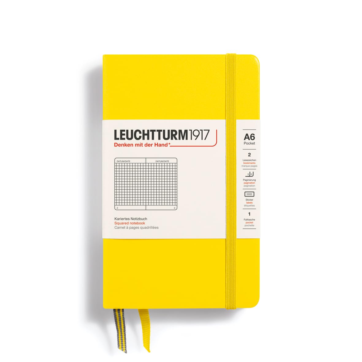 

Leuchtturm Блокнот A6 Граф Лимонный 344795 Оригинальный Импортный Продукт лимон