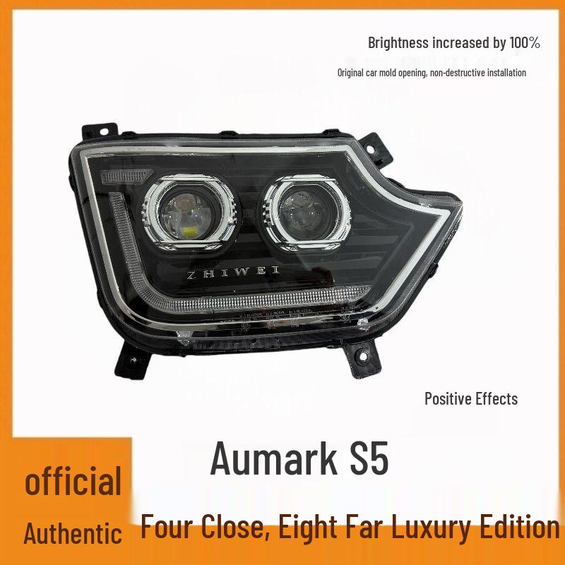 

Светодиодная фара OuMake S5 для Foton Aoling CTS9 - Модифицированные светодиодные аксессуары Left